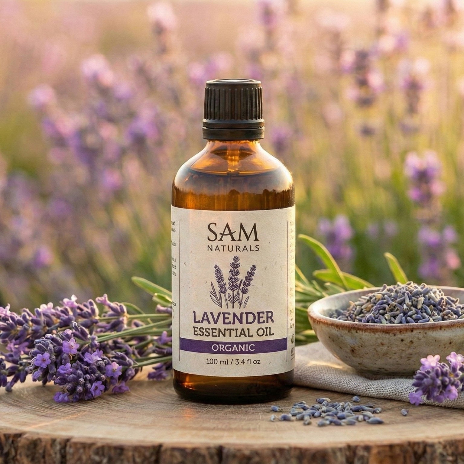 Sam Naturals Natural Lavender Oil (50ml | 100ml)