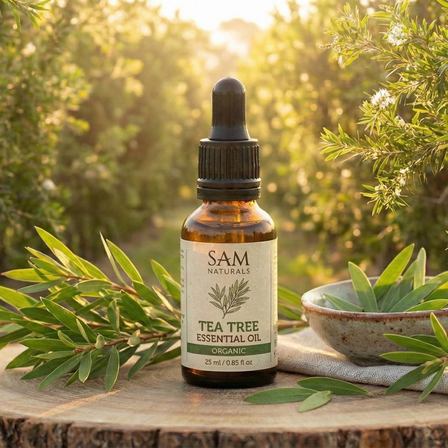 Sam Naturals Natural Tea Tree Oil (50ml | 100ml)